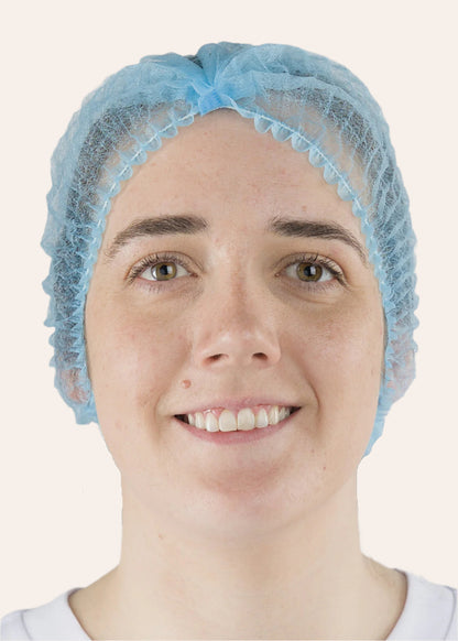 1,000 Crimp Hats | Blue (2 sizes)