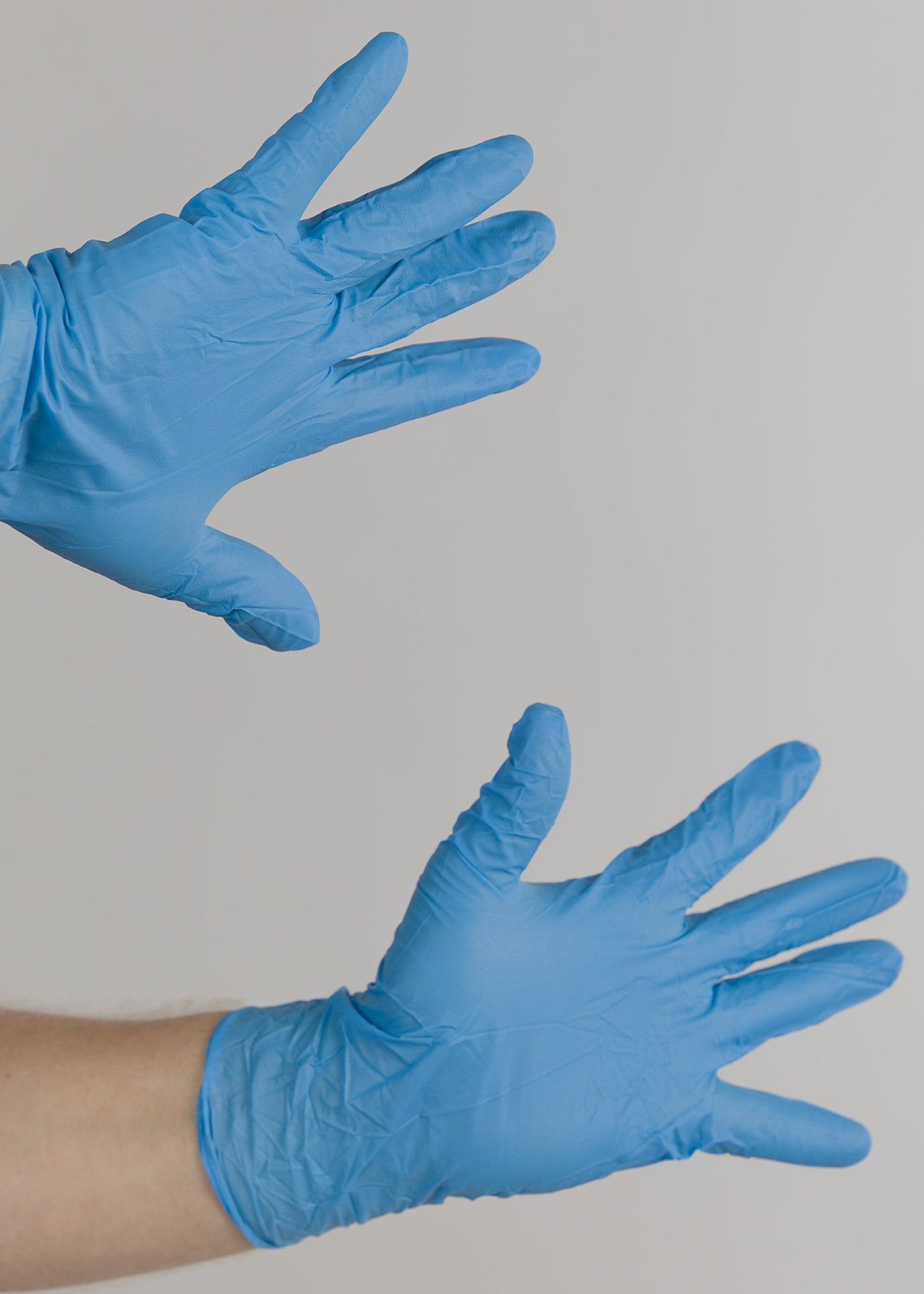 1000 Nitrile Gloves - Long Cuff 300mm