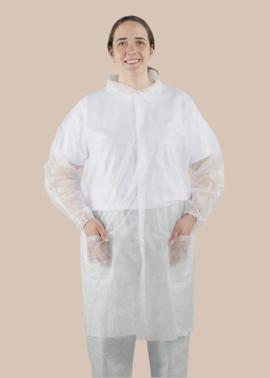 50 Disposable Lab Coats