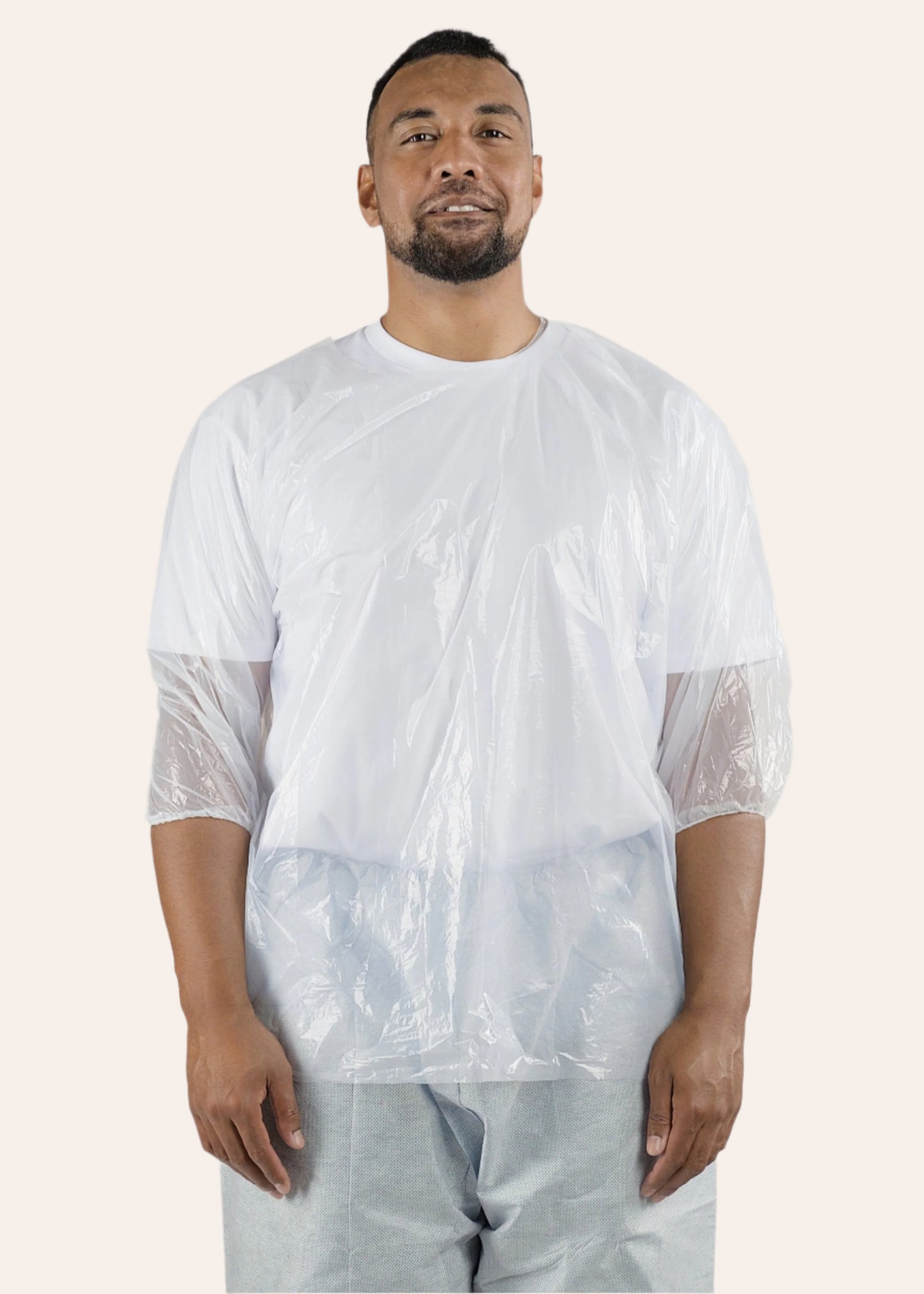 200 Short Jackets 3/4 Sleeve with Elastic Cuffs [LDPE JS]