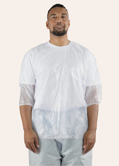 200 Short Jackets 3/4 Sleeve with Elastic Cuffs [LDPE JS]