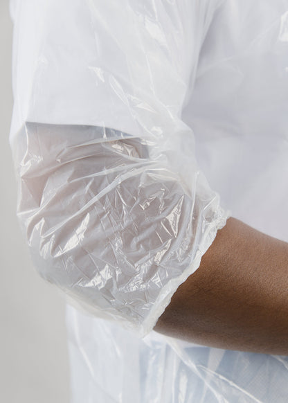 200 Short Jackets 3/4 Sleeve with Elastic Cuffs [LDPE JS]