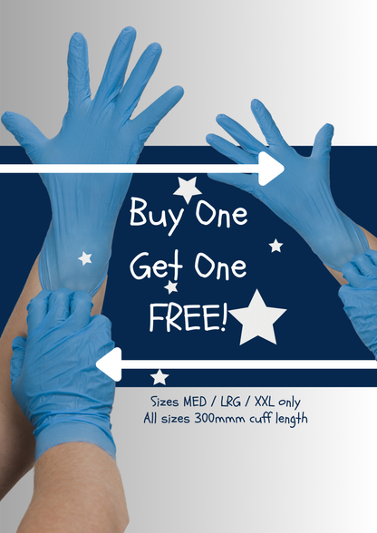 IDAS Nitrile Gloves | Long Cuff 300mm ARX Series