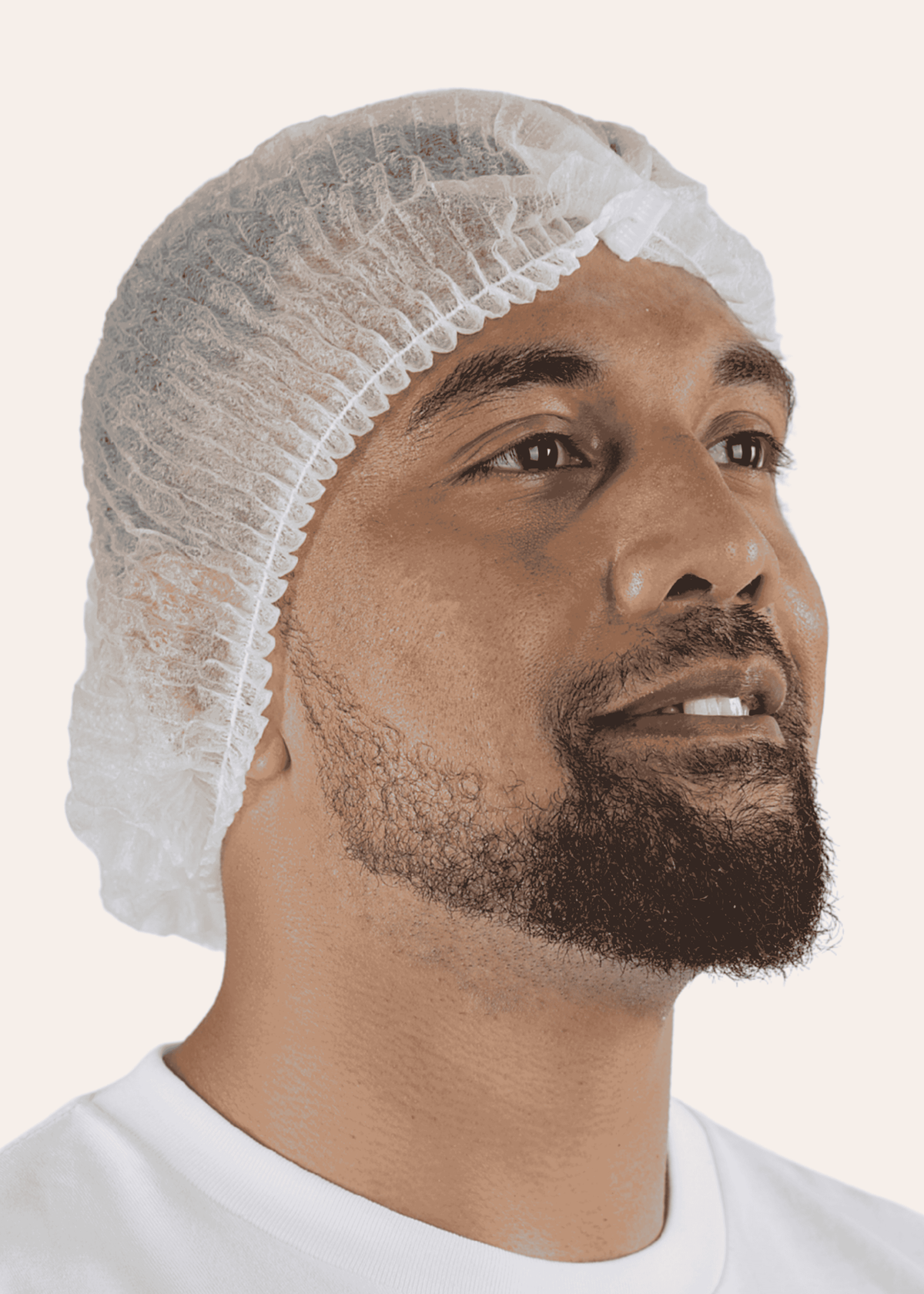 1,000 Crimp Hats | White