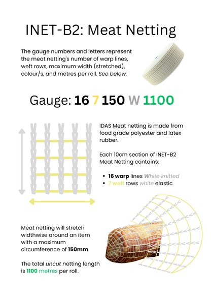 Meat Netting | White [INET-B2/C2]